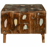 Coffee Table Multicolour 90 x 50 x 35 cm Solid Reclaim Wood 4104530