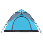 ZNTS Camping Tent Dome 5-Person Blue Quick Release 4004186