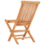 Outdoor Dining Set Natural Teak Solid Teak Wood 5 Piece Set 49003