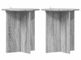 Plant Stand 2 pcs Grey Sonoma 40 x 60 cm Engineered Wood 899714