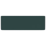 Luxury Wash Basin Matt Dark Green 41x30x12 cm Ceramic 147047