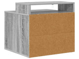 Cat House Grey Sonoma 42.5 x 40 x 53.5 cm Engineered Wood 8000695