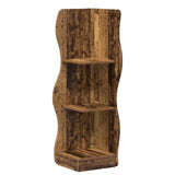 Corner Shelf Old Wood 34 x 33 x 102 cm Engineered Wood 899943