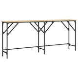 Console Table Sonoma Oak 180x29x75 cm Engineered Wood 837763