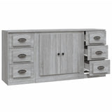 Sideboards 3 pcs Grey Sonoma Engineered Wood 3185237