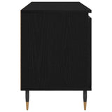TV Cabinet Black Oak 104 x 35 x 50 cm Engineered Wood 881931