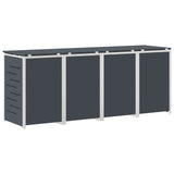 Wheelie Bin Storage Anthracite 276 x 77.5 x 112.5 cm 3422242
