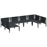 Garden Sofa Set Anthracite Steel 3378978