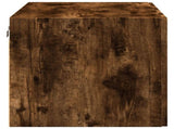 Wall Cabinet Smoked Oak 80x42.5x40 cm Engineered Wood 846128