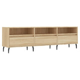 TV Cabinet Sonoma Oak 150x30x44.5 cm Engineered Wood 831295