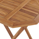 Folding Garden Table 60x60x75 cm Solid Teak Wood 48995