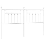 Metal Replace Headboard White 160 cm 353621