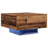 Coffee Table Old Wood 55 x 55 x31 cm Engineered Wood 862994