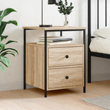 Bedside Cabinet Sonoma Oak 44x45x60 cm Engineered Wood 826005