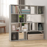 Book Cabinet/Room Divider Concrete Grey 105x24x102 cm 823249