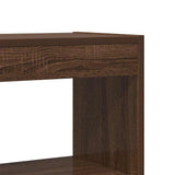 Book Cabinet Brown Engineered Wood 3333929