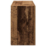 Bathroom Wall Cabinet Old Wood 100x25x40 cm Engineered Wood 860110