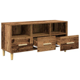 TV Cabinet Old Wood 102 x 36 x 50 cm Engineered Wood 8004199