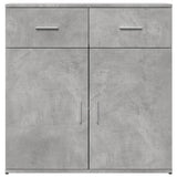 Sideboards 2 pcs Concrete Grey 79x38x80 cm Engineered Wood 3276619