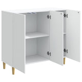 Sideboard White 89 x 34.5 x 80 cm Engineered Wood 894645