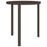 Side Tables 3 pcs Brown Poly Rattan 319387