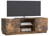TV Cabinet Smoked Oak 102 x 34.5 x 47 cm Engineered Wood 895390