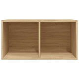 800120 Vinyl Storage Box Sonoma Oak 71x34x36 cm Engineered Wood