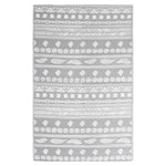 Outdoor Rug ARAKIL Grey 190x290 cm PP 316973