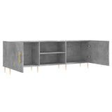 TV Cabinet Concrete Grey 150x30x50 cm Engineered Wood 829088