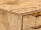 Desk with Drawers 110x47x76 cm Solid Wood Mango 351593
