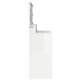 Bedroom Dressing Tables High Gloss White 80 x 39.6 x 135 cm 888971