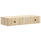 Wall-Mounted Side Table Sonoma Oak 87.5 x 34.5 x 17 cm 898157