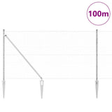Welded Wire Fence with Spikes 100 x 1 m 3353451