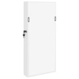 Mirror Jewellery Cabinet Wall Mounted White 30x8.5x67 cm 353208