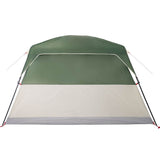 Camping Tent Cabin 4-Person Green Waterproof 94542
