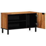 TV Cabinet with Shelf Brown 80 x 33 x 46 cm Solid Mango Wood 4017771