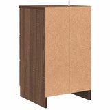 Bedside Cabinet Brown oak 38 x 38 x 66 cm Engineered wood 883381
