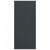 File Cabinet Anthracite 90x40x240 cm Steel 3188333