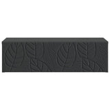 Wall-Mounted Side Table Black 87.5 x 34.5 x 17 cm 898836