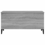Coffee Table Grey Sonoma 90x44.5x45 cm Engineered Wood 819594