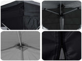 Pop-up Party Tent 575 x 288 x 245 cm Anthracite Oxford Fabric 42019902