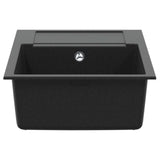 Sink Black 780 x 500 mm 80% Quartz and 20% Resin 42028400