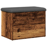 Storage Bench Old Wood 62x42x45 cm Engineered Wood 857615