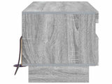 LED TV Cabinet Grey Sonoma Engineered Wood 896111