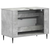 Bathroom Sink Cabinet ZWOLLE Concrete Grey 82 x 41x 58.5 cm 896358