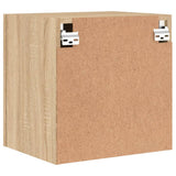 TV Wall Cabinets 2 pcs Sonoma Oak 40.5x30x40 cm Engineered Wood 836901