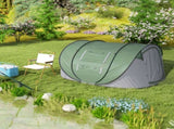 4-5 Person Pop-up Camping Tent Family Tent w/ 2 Mesh Windows & PVC Windows Portable Carry Bag for T3398P348705