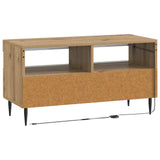 LED TV Cabinet Artisan Oak Engineered Wood 896564