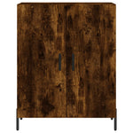 Highboard Smoked Oak 69.5x34x180 cm Engineered Wood 3198222