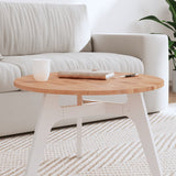 Table Top 60x1.5 cm Round Solid Wood Beech 355930